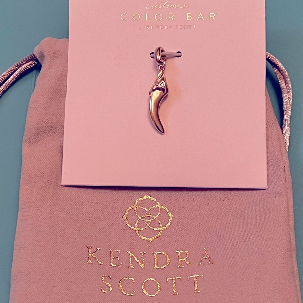 Color Bar Kendra Scott Gold Eagle Talon Charm New